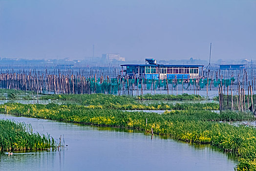 江苏省宜兴市滆湖湿地建筑景观