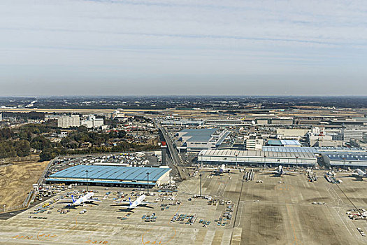 飞机,机场,日本
