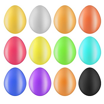 彩色,蛋