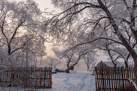 黑龙江冰雪风光