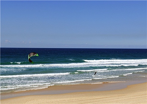 风筝冲浪,地中海,以色列