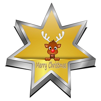 驯鹿,愿望,圣诞快乐,星