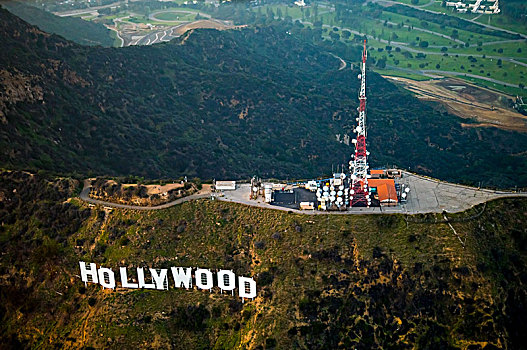 好莱坞,标识,山,洛杉矶,加利福尼亚,美国