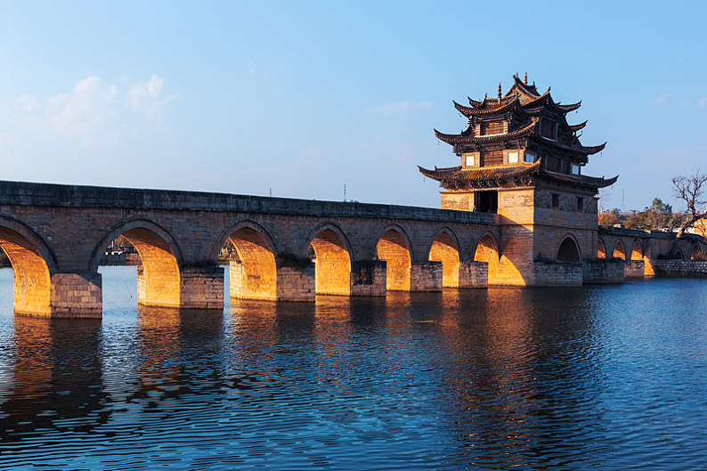 云南建水双龙桥_高清图片_全景视觉