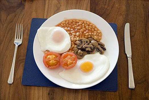 英式早餐,素食主义