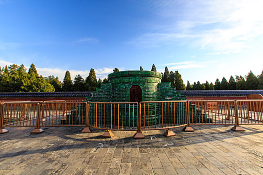 北京市天坛公园燔柴炉