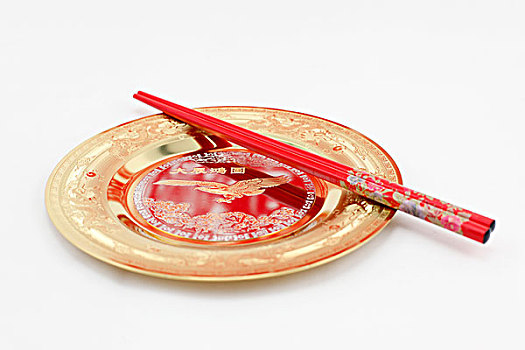 筷子,盘子