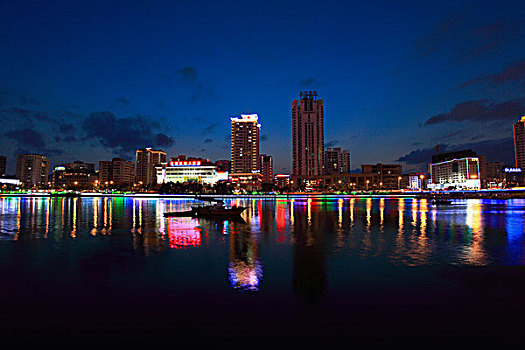 海南省三亚市夜景