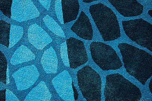毛织品,蓝色,地毯,图案