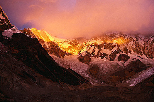 安娜普纳,安娜普纳保护区,喜马拉雅山,尼泊尔