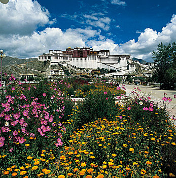 布达拉宫,拉萨,西藏