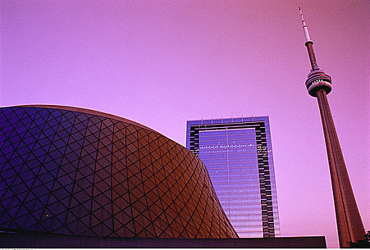 罗伊-汤姆森厅,加拿大国家电视塔,多伦多,安大略省,加拿大
