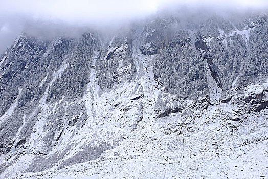 中国四川泸定县磨西镇贡嘎山海螺沟冰川雪山美景,beautiful,scenery,snow,mountain,glacier,hailuogou,gongga,moxi,luding,sichuan