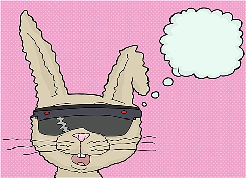 惊奇,兔子,虚拟现实