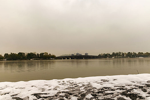 杭州,景区,雪景