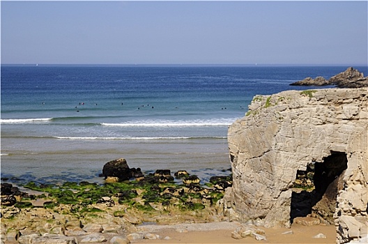 海岸线,基伯龙,法国