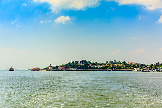 中国厦门鼓浪屿全景