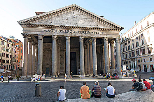 万神庙,广场,罗马,意大利,欧洲
