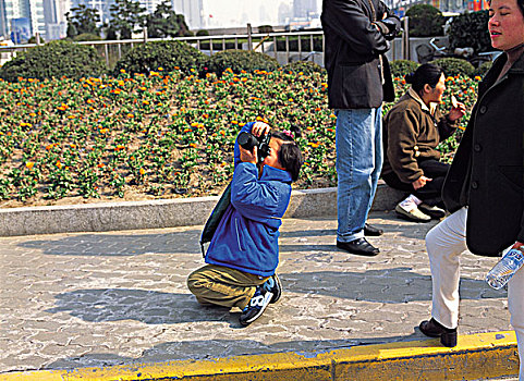 孩子,摄影师,上海,中国