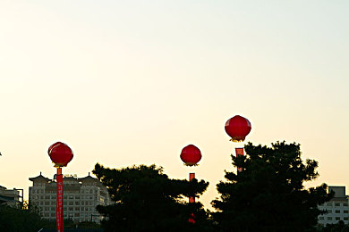 红气球图片