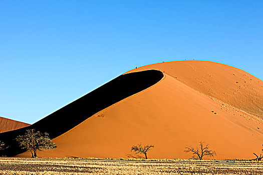 纳米布沙漠,公园,索苏维来地区,沙丘,纳米比亚