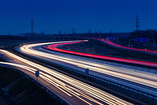 速度,红绿灯,小路,高速公路,布达佩斯