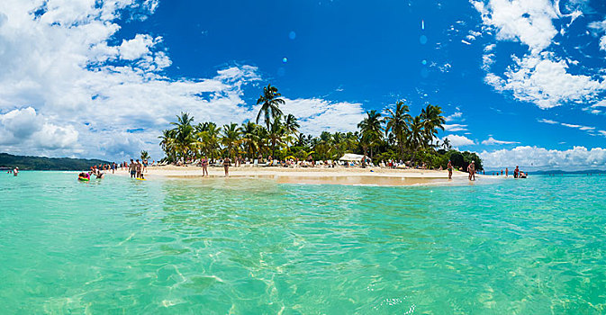 海滩,萨玛纳,省,多米尼加共和国,中美洲