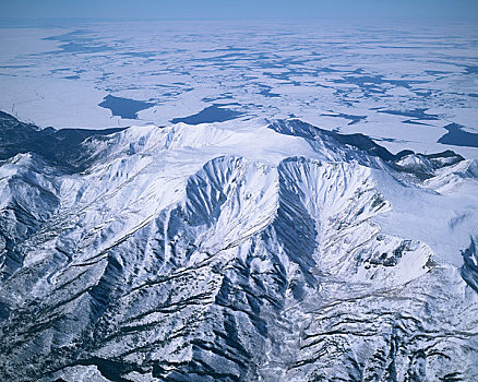 山,空中