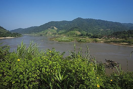 湄公河,清莱,省,泰国
