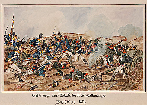 暴风天气,符腾堡,军队,1812年