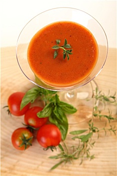 西红柿,冷汤