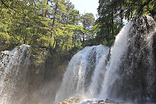 九寨沟瀑布