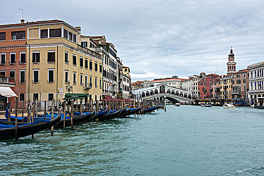 威尼斯,大运河,雷雅托桥