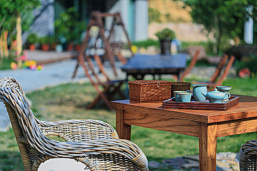 室外花园桌椅休闲饮茶