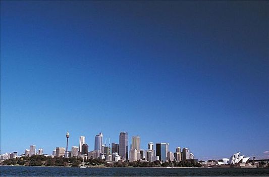 天际线,悉尼,塔楼,澳大利亚