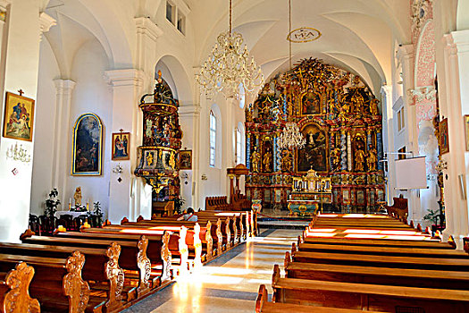 室内,圣母升天大教堂,克罗地亚,欧洲