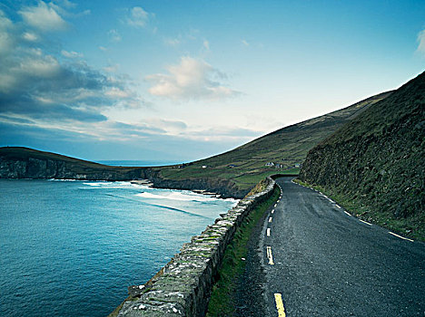 沿岸,道路,爱尔兰