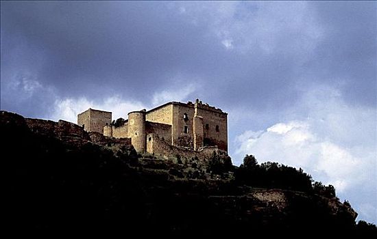 城堡,塞戈维亚,西班牙,欧洲