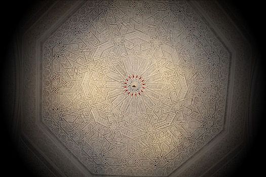 天花板,博物馆,突尼斯