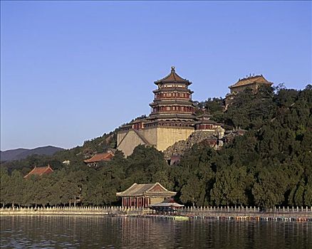 颐和园,昆明湖,北京,中国