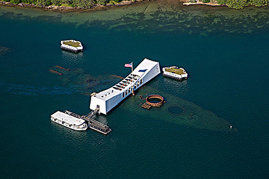 亚利桑那军舰纪念馆,珍珠港,瓦胡岛,夏威夷