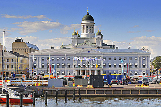 路德教会,大教堂,市政厅,赫尔辛基,芬兰