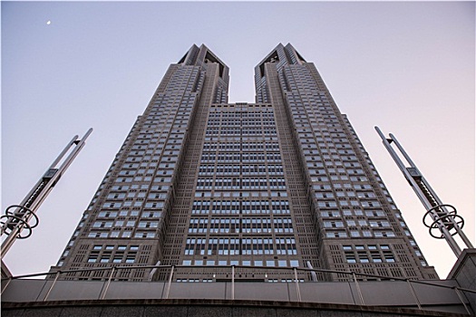 城市,政府建筑,东京,市政厅