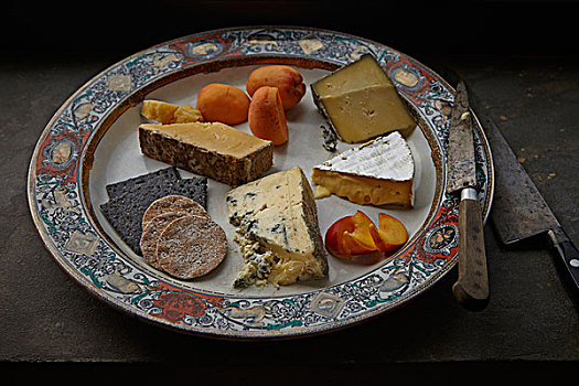 奶酪,大浅盘,林肯郡,一对,桶,滑铁卢,蓝纹奶酪