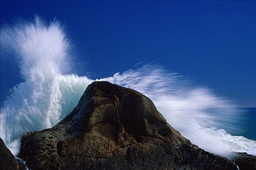波浪,大西洋,海岸,北开普,南非