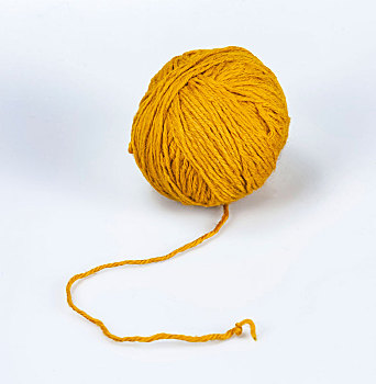 黄色,纺织物,羊毛,编织,物品