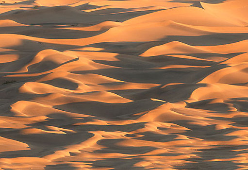 抽象,沙丘,死谷,发光,落日余晖