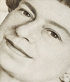 伊丽莎白二世女王,英国,10英镑,钞票