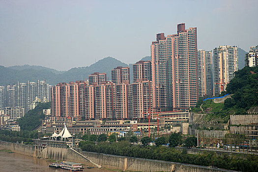 重庆城市建筑,渝中半岛