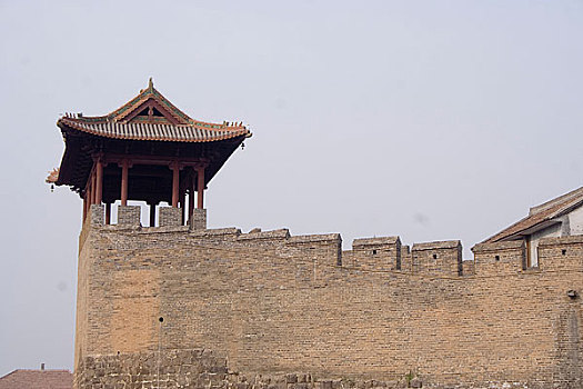 山西阳城郭峪村城墙